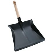 BATI-CLEAN - Pelle à poussière métallique manche en bois
