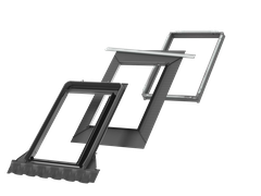 EDW MK06 2000 - Raccord couverture ondulée avec cadre isolant