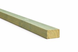 Latte de toit calibrée traitée de 24x48mm lg4.80M