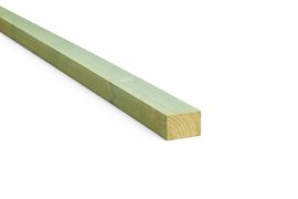 Latte de toit calibrée traitée de 32x38mm lg3.90M