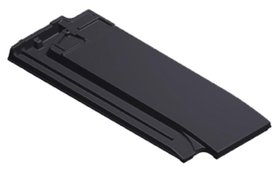 MONIER - Faitière demi-ronde SIGNY double black mat