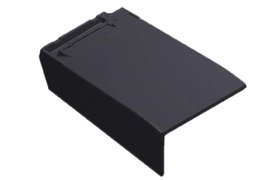 MONIER - Tuile de rive gauche SIGNY double black mat