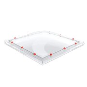 Skylux - Coupole Polycarbonate triple parois AHH de 140X140 O.J
