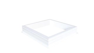Skylux - Costière PVC 20/00 EPB avec pied 1200x1200mm