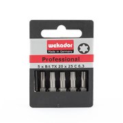 WEKADOR - Set de 5 embouts "Top Five" - TX 20 - 25 mm