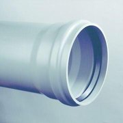 Tuyau PVC Manch. 200x3,9mm Benor SN2 gris Lg 5m