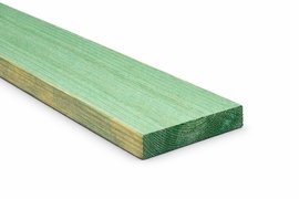 Volige SRN traité 4/4 25x100mm long.4,8m